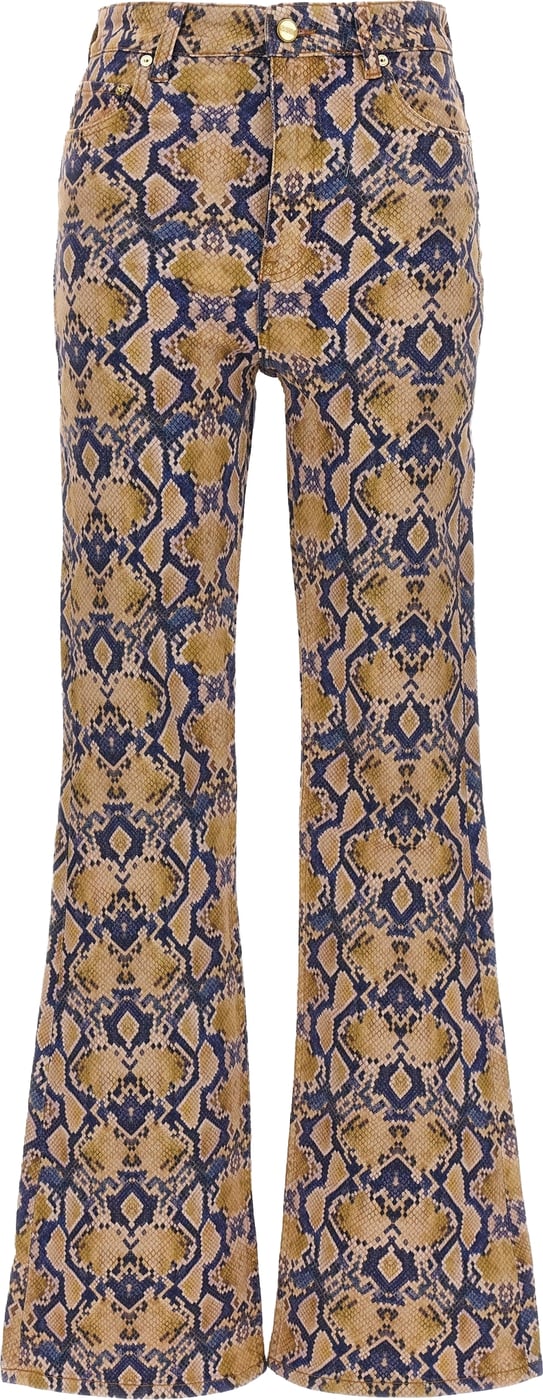 Ganni Python Jeans