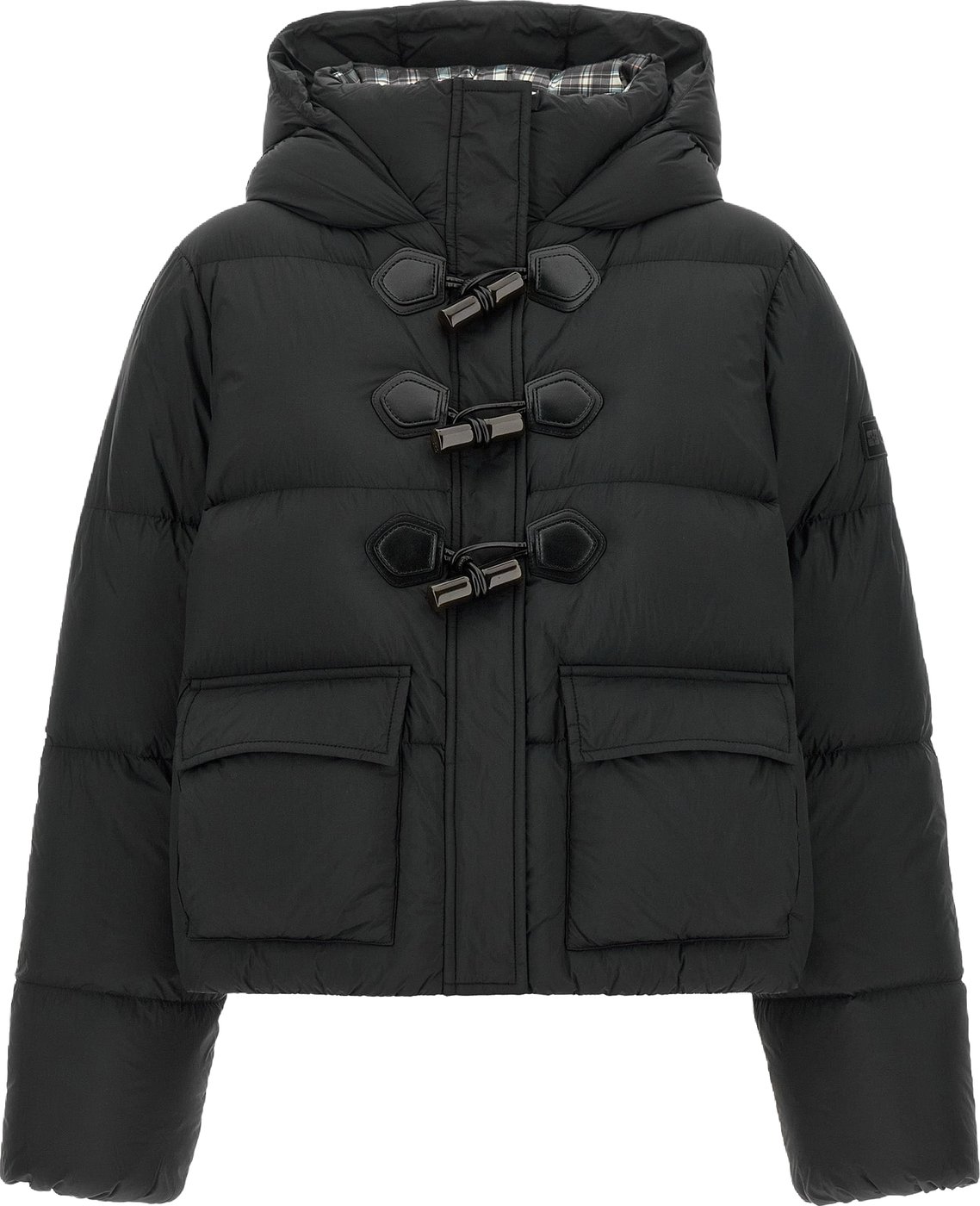Ganni Black Polyamide Full-Length Jacket