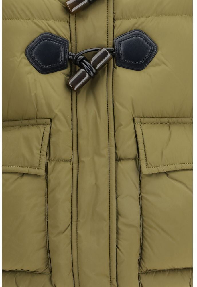 Ganni Bicolor Nylon Full-Length Jacket