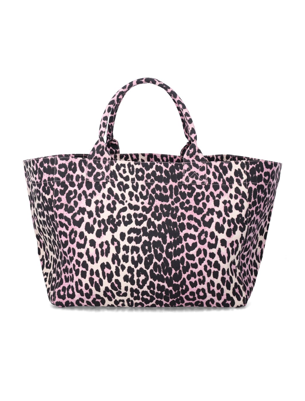 Leopard Printed Sequin XXL Tote
