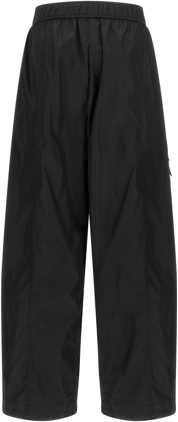Ganni Black Recycled Polyamide Cargo Pants