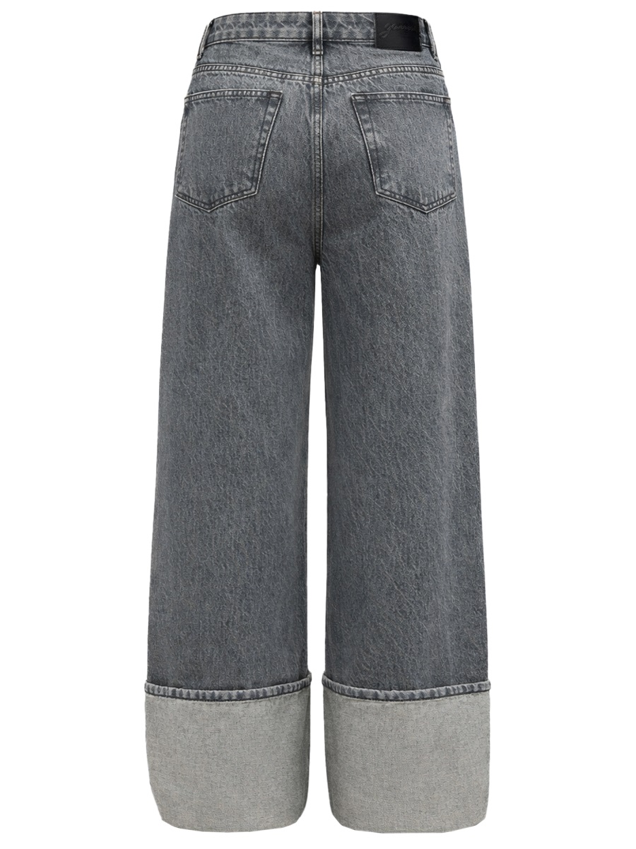 Double Fly Grey Organic Cotton Jeans