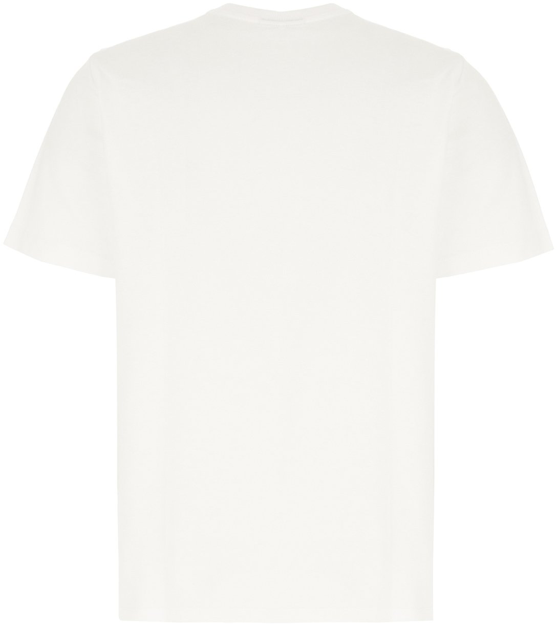 Ganni White cotton t-shirt