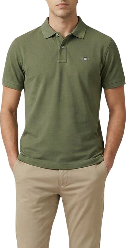 Gant Bicolor Cotton Polo Shirt