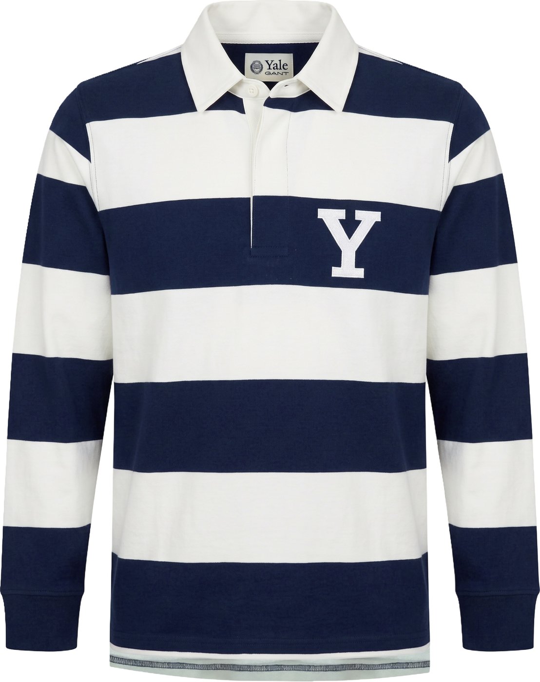 Long-sleeve cotton polo