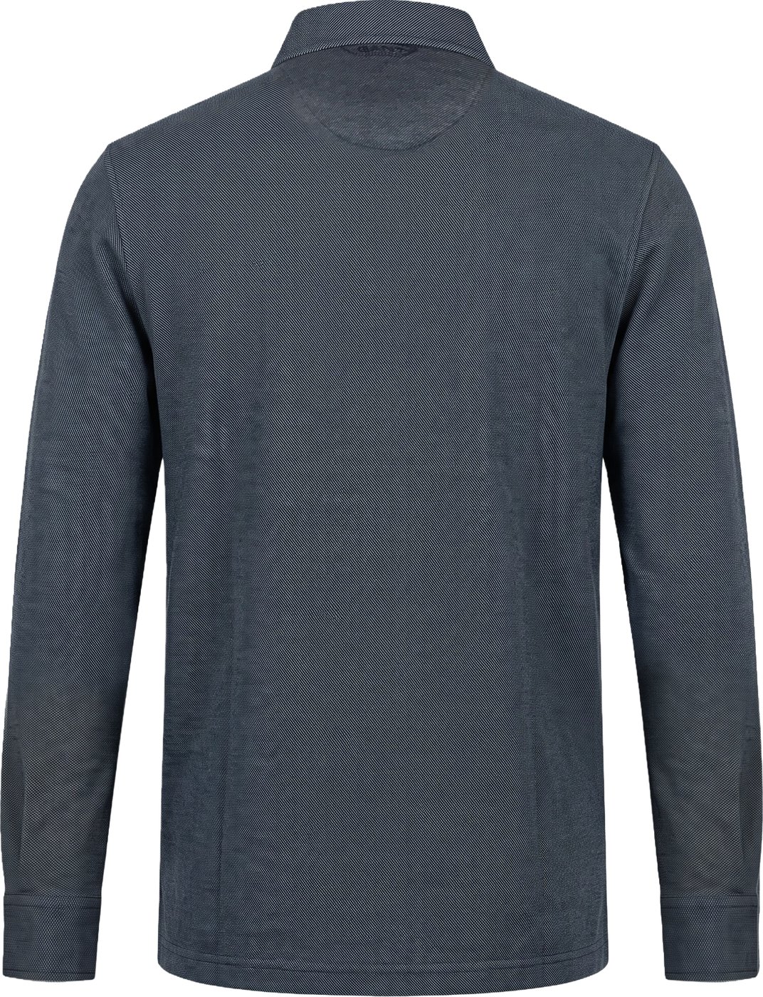 Long Sleeve Polo in Cotton