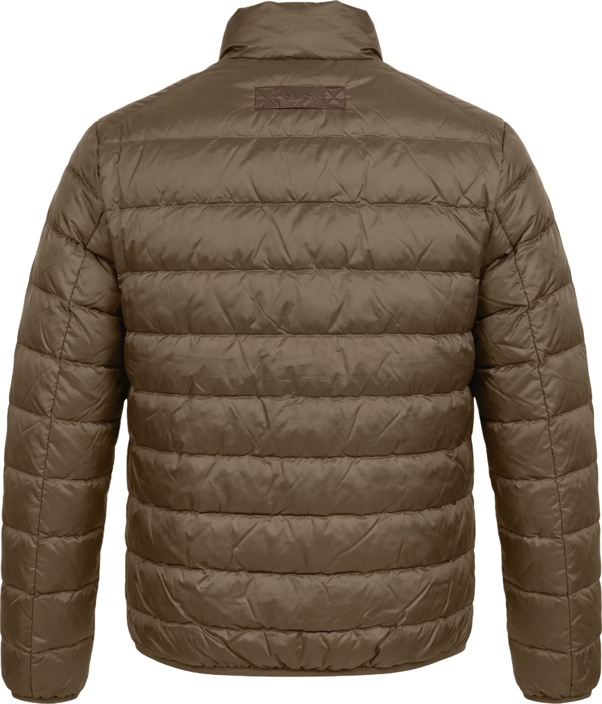 Padded jacket with zipper