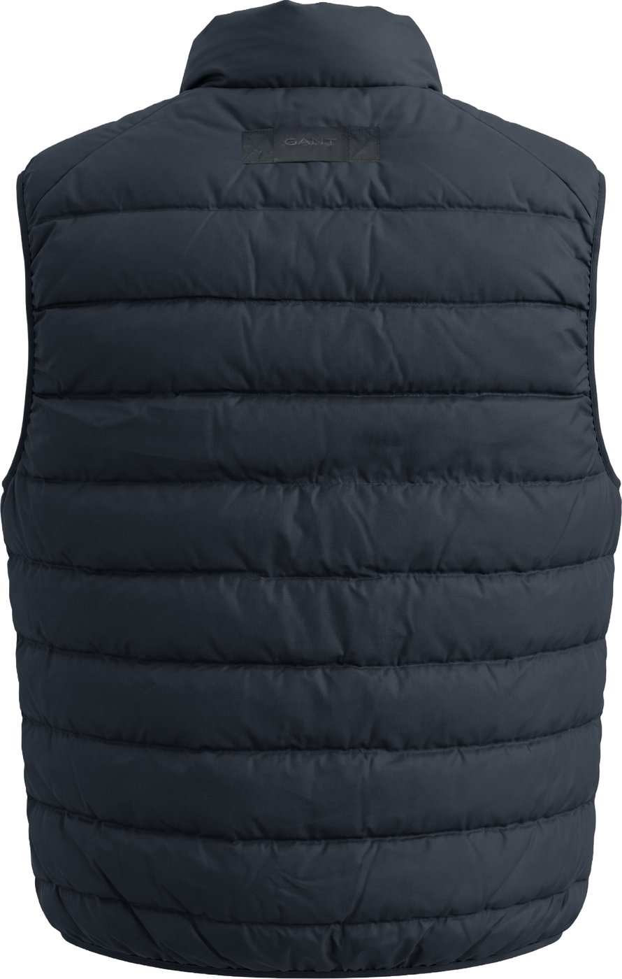 Padded gilet with logo