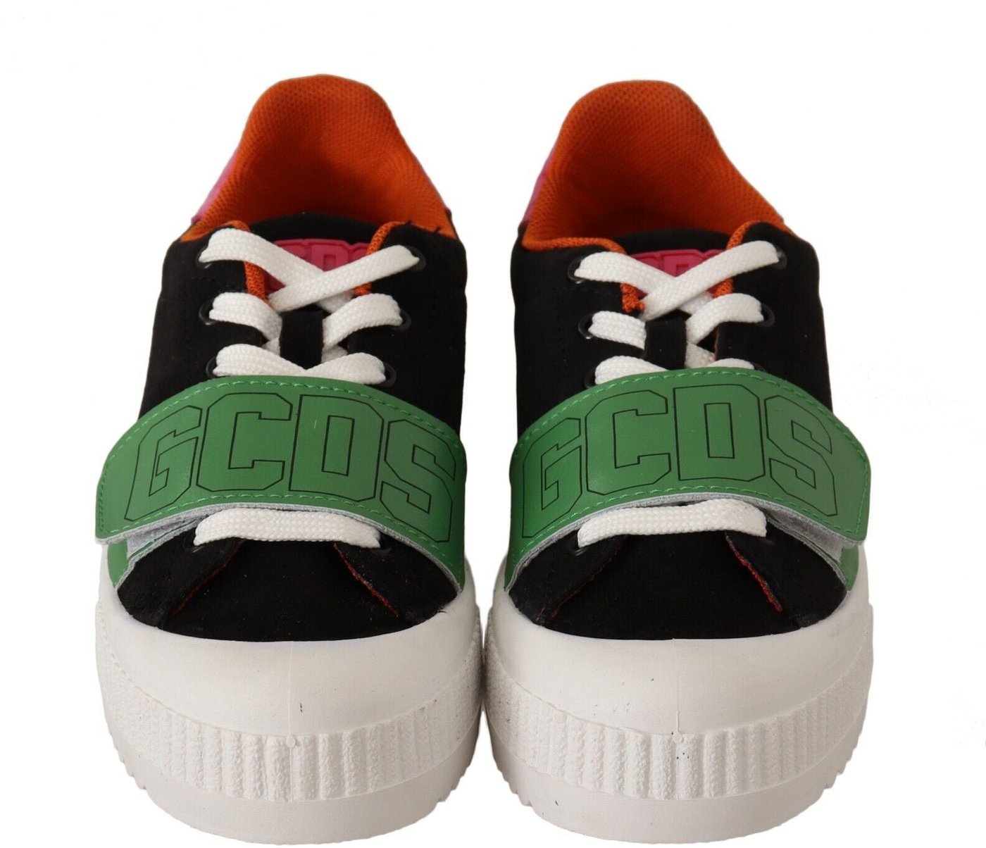 GCDS Multicolor Suede Low Top Lace Up Women Sneakers Shoes