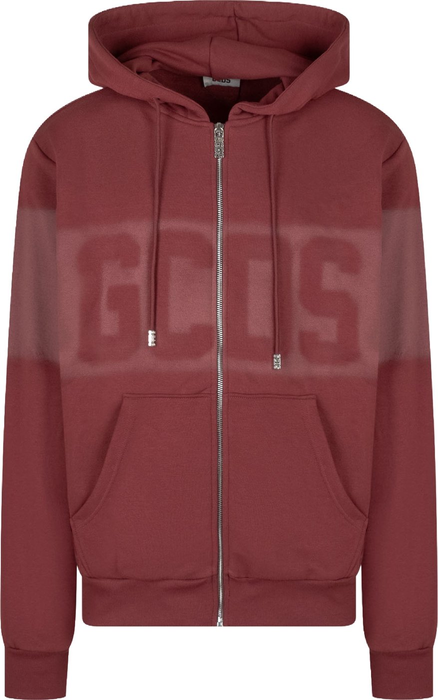 Felpa con Cappuccio e Zip Frontale