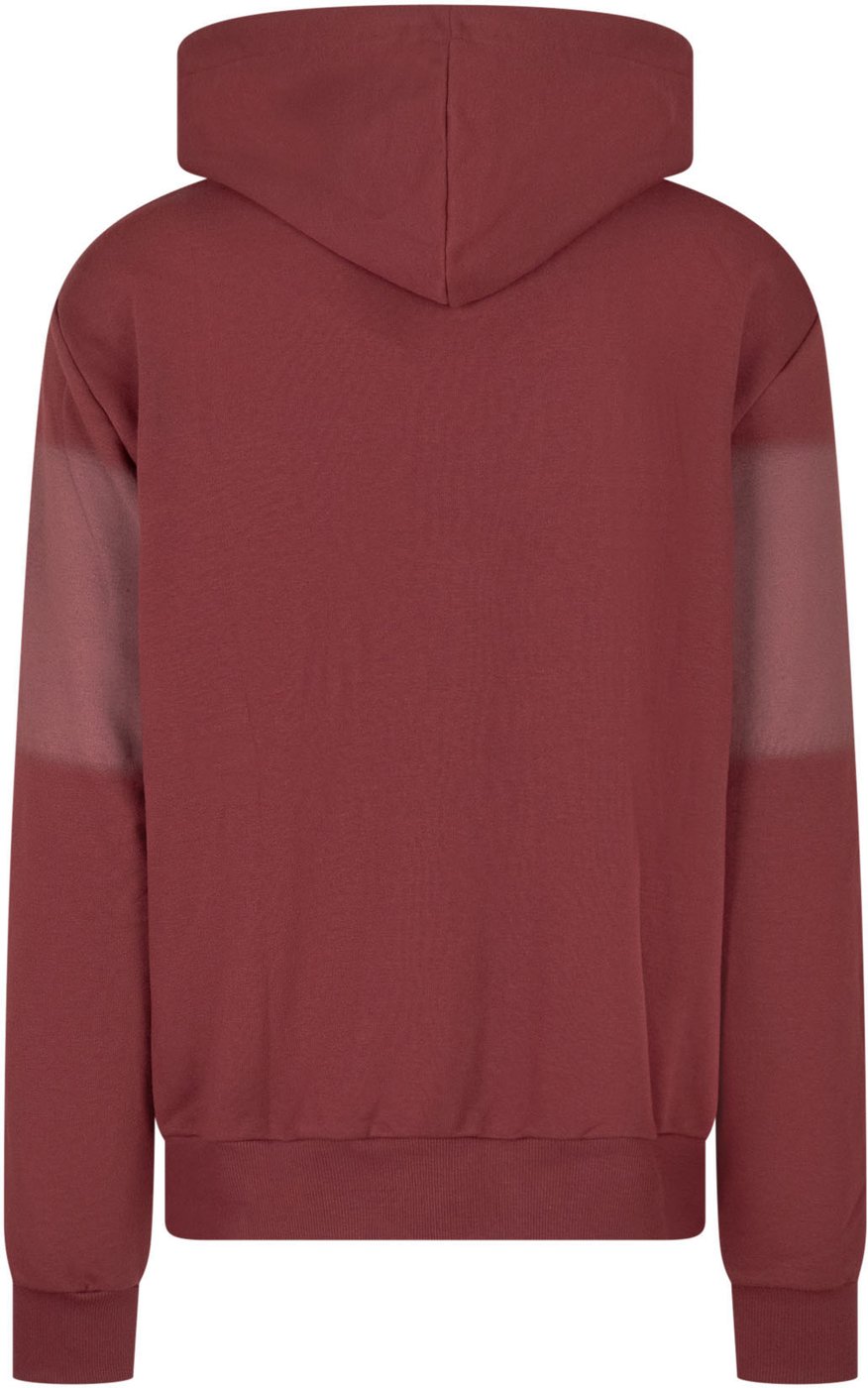 Felpa con Cappuccio e Zip Frontale