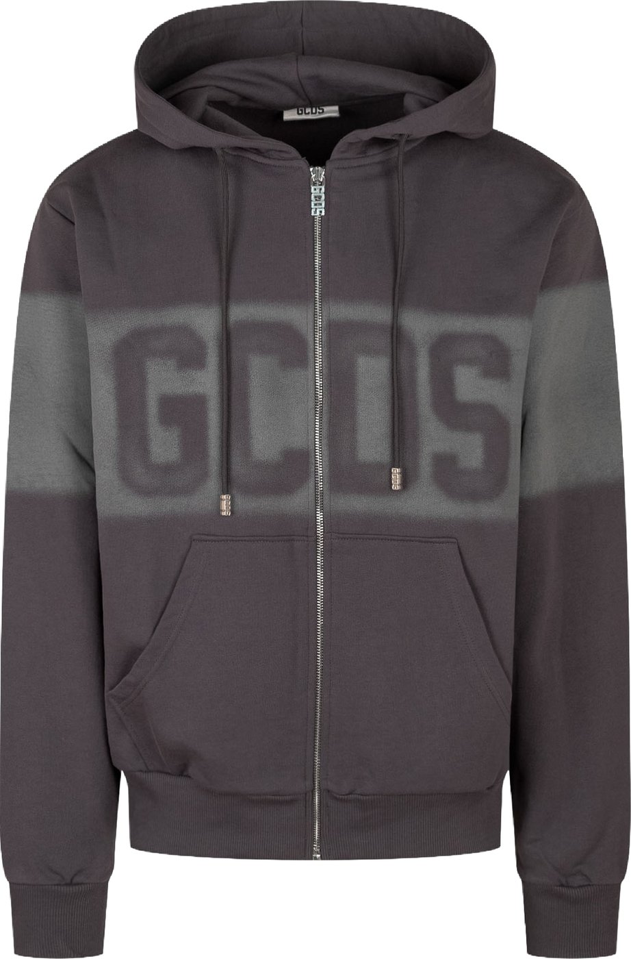 Felpa con Cappuccio e Zip Frontale