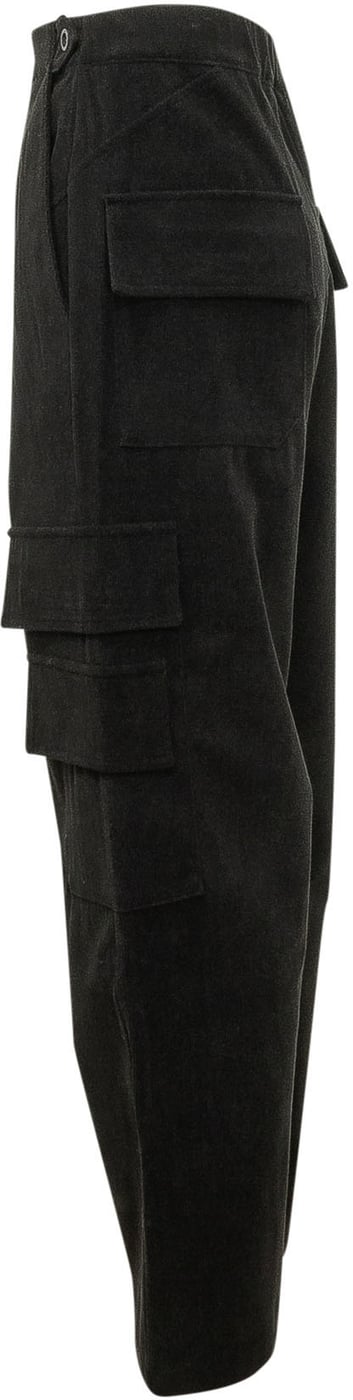 Pantaloni Cargo con Tasche Applicate