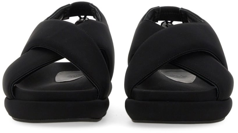 Chunky Sandal With Drawstring Closure
