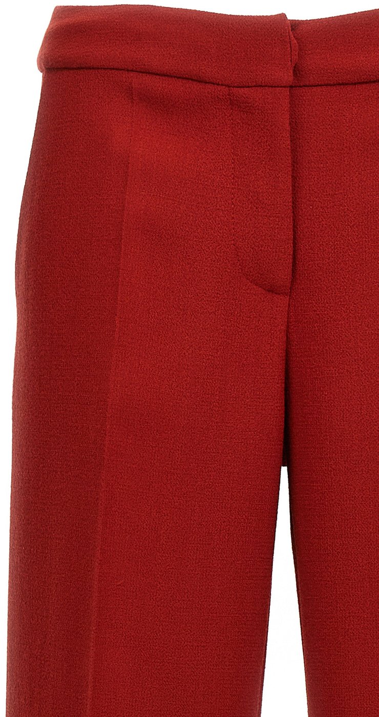 Gianluca Capannolo Red Virgin Wool Pants