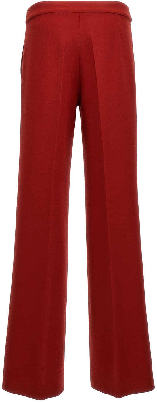 Gianluca Capannolo Red Virgin Wool Pants