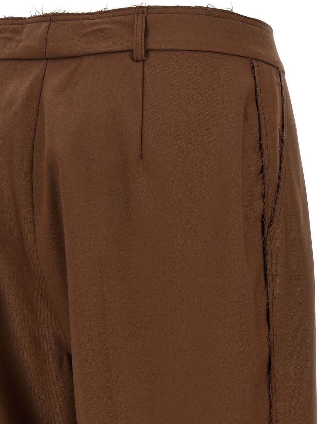 Gianluca Capannolo Beige Wool Casual Pants