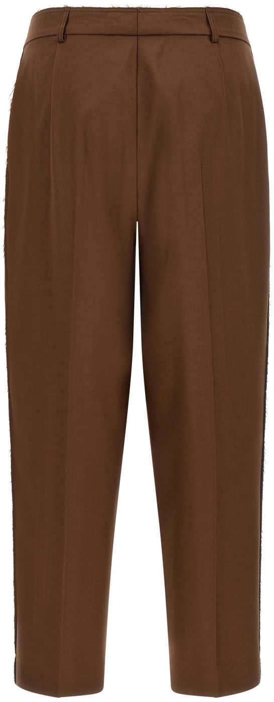 Gianluca Capannolo Beige Wool Casual Pants