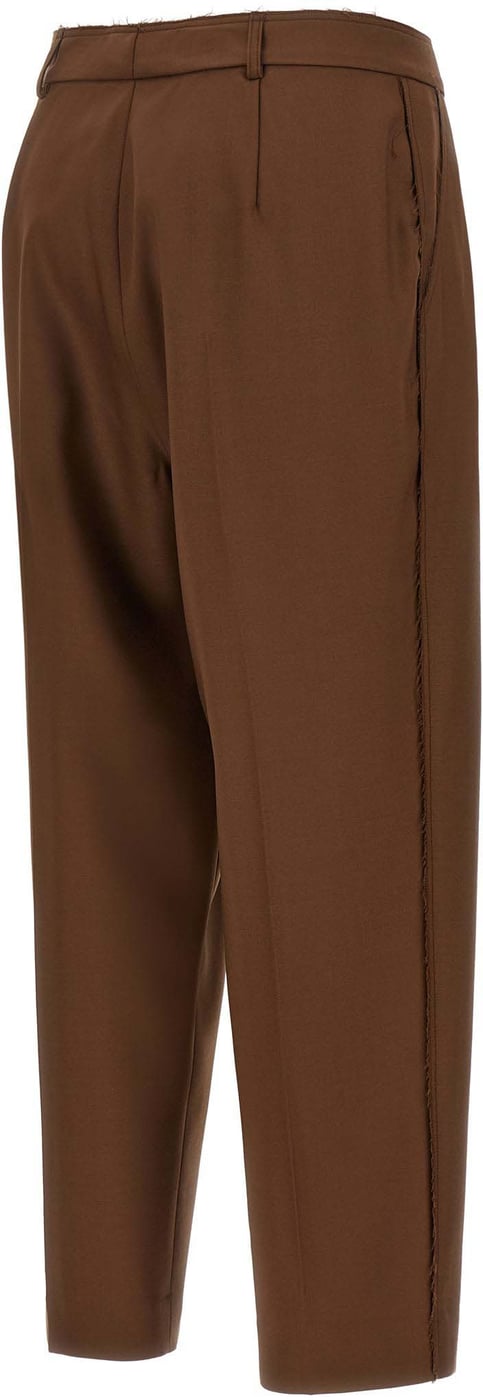 Gianluca Capannolo Beige Wool Casual Pants