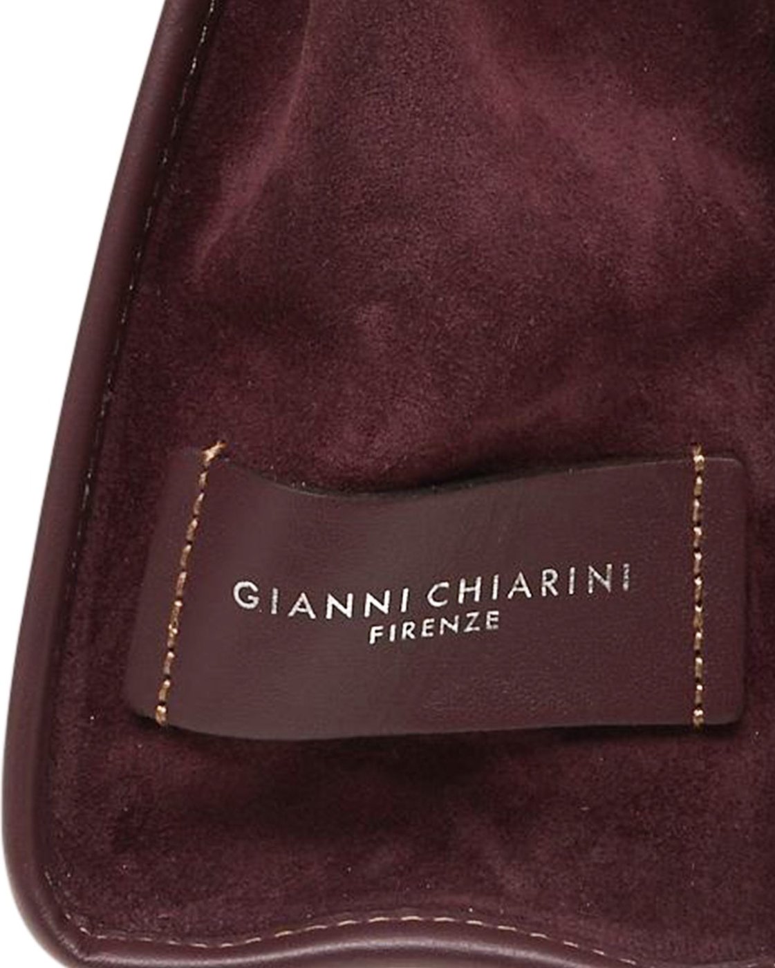 Handbag in suede