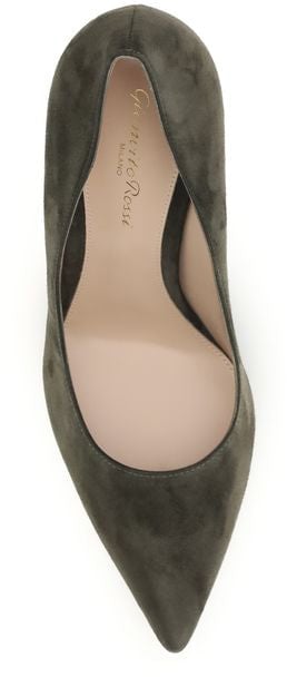 Gianvito Rossi Bicolor Calf Leather Bos Taurus High Heel Pumps