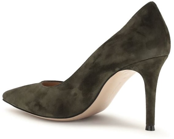 Gianvito Rossi Bicolor Calf Leather Bos Taurus High Heel Pumps