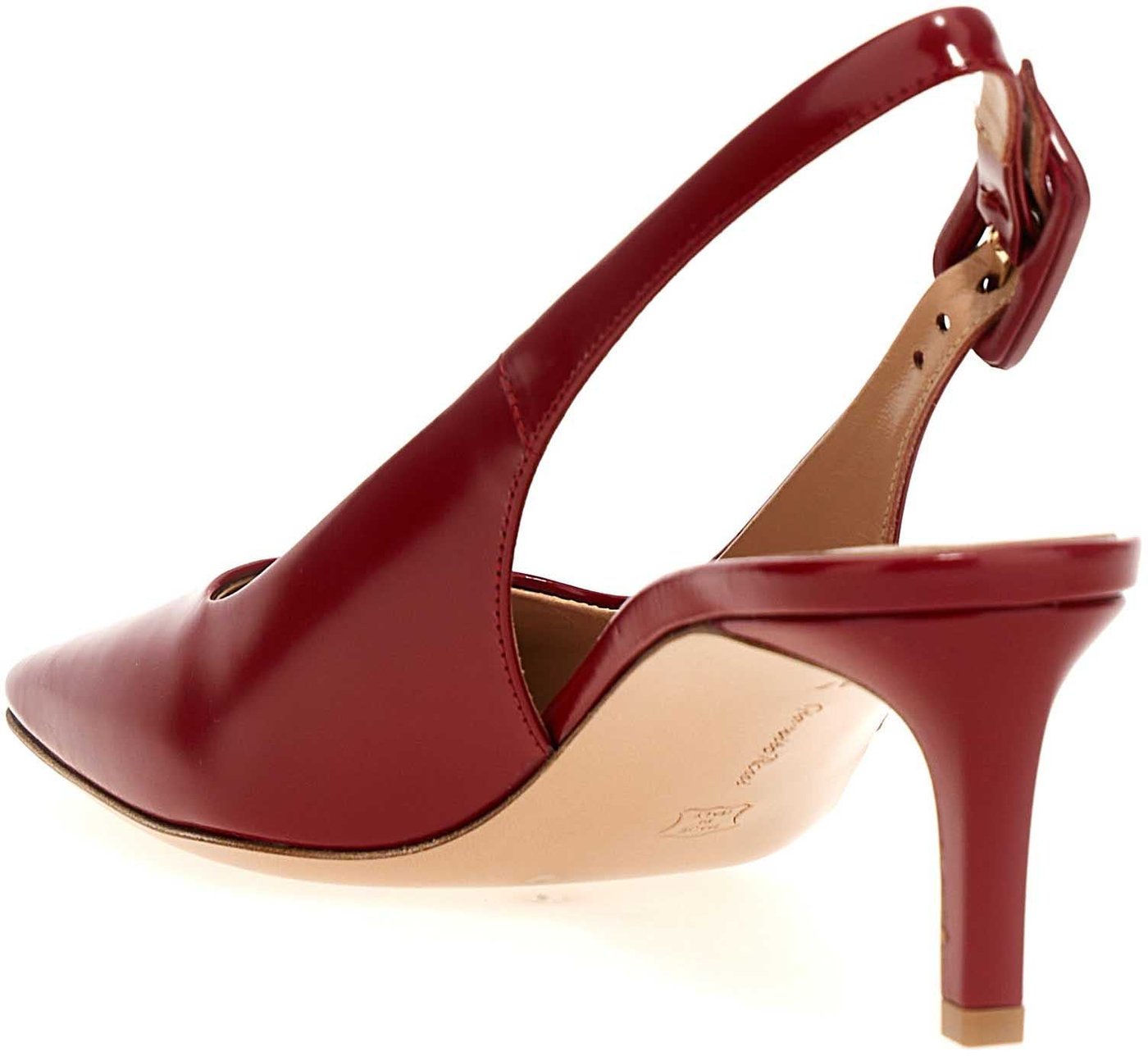 Gianvito Rossi Multicolor Goatskin Mid Heel Pumps