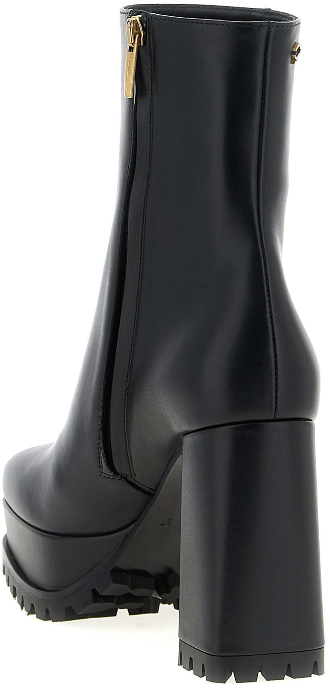 Gianvito Rossi Black Calfskin Ankle Boots