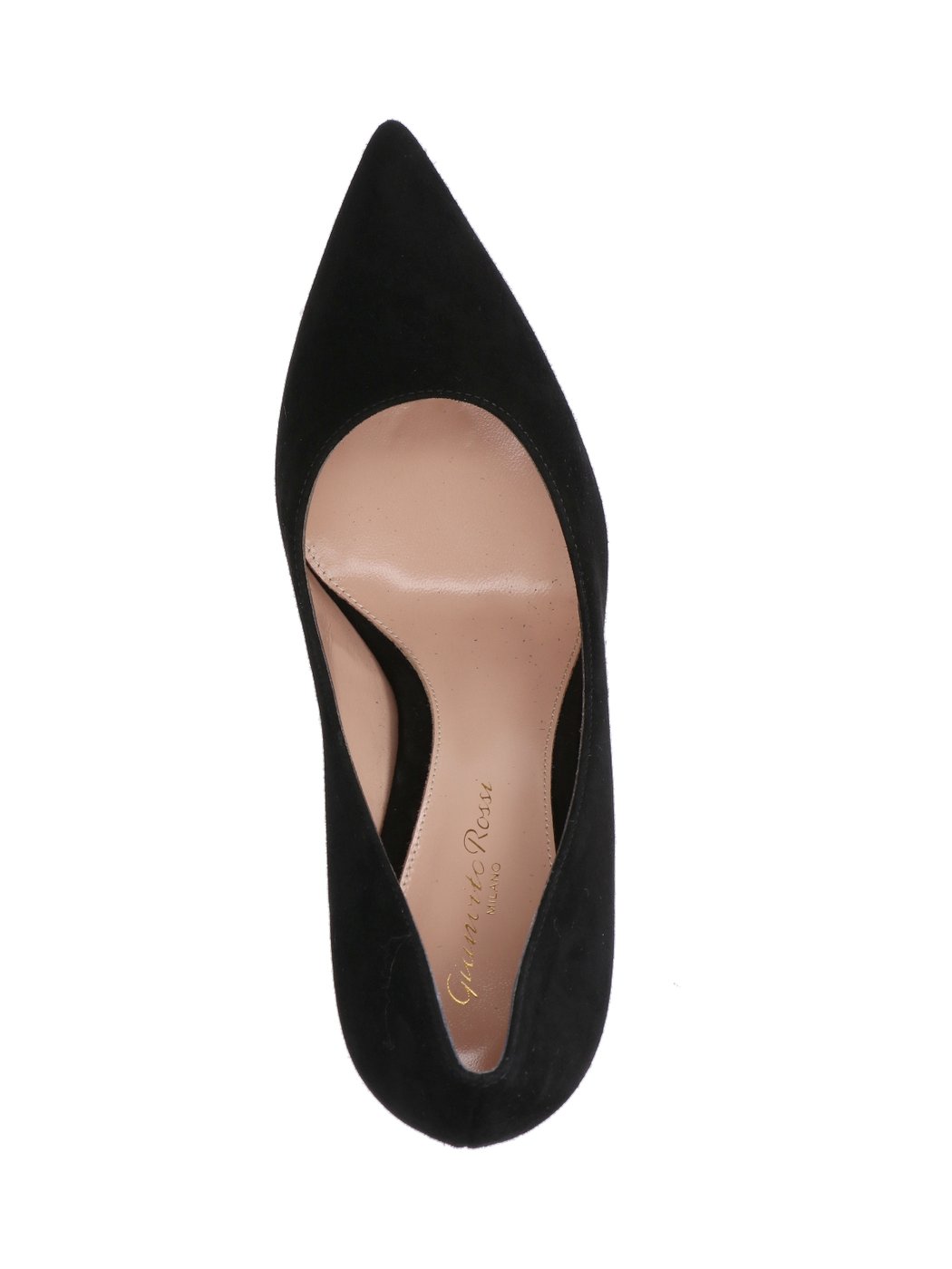 Black Gianvito 85 Suede Pumps