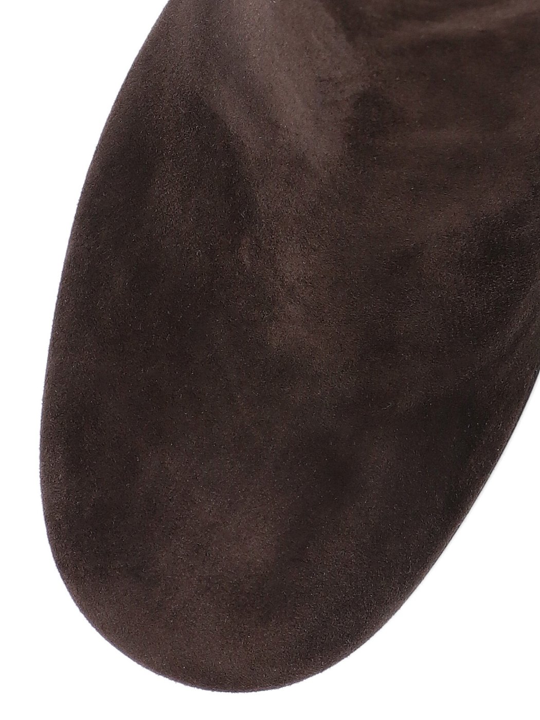 Brown Joelle Round Toe Suede Boots