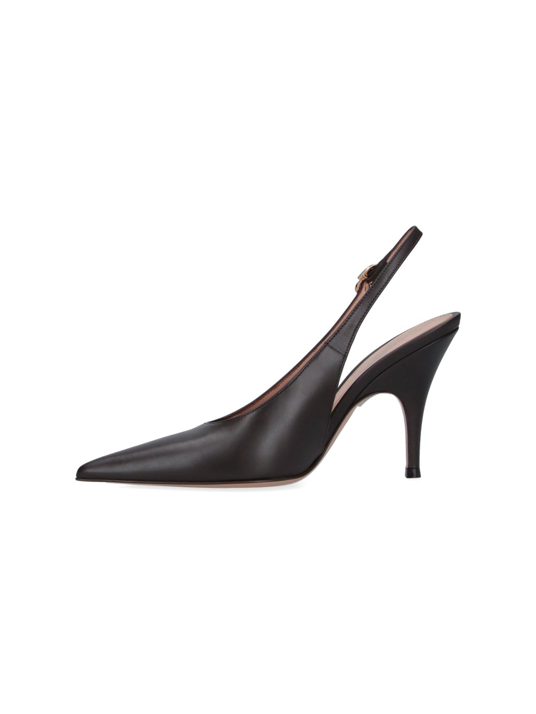 Brown Sofia 95 Slingback Pumps