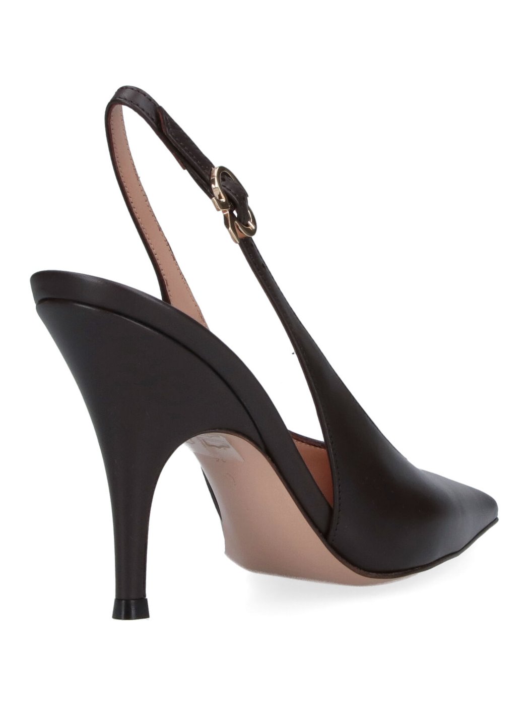 Brown Sofia 95 Slingback Pumps