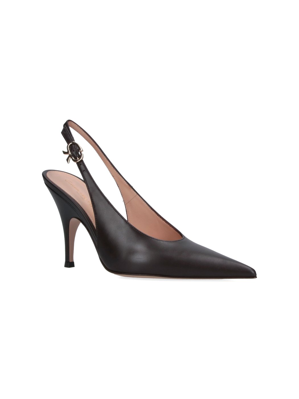 Brown Sofia 95 Slingback Pumps
