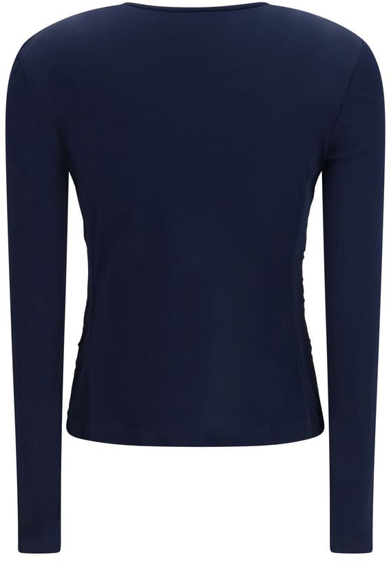 Giorgio Armani Blue Viscose Shirt