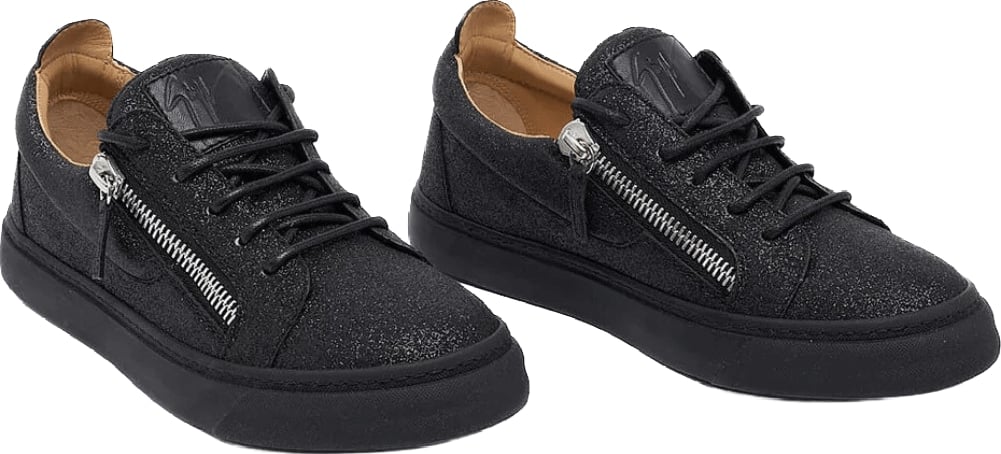 Giuseppe Zanotti Women's Nicki Glitter Sneakers Black