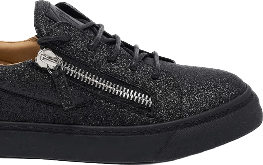 Giuseppe Zanotti Women's Nicki Glitter Sneakers Black