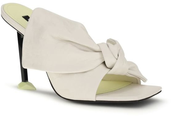 Givenchy White Lamb Ovis Aries Mules