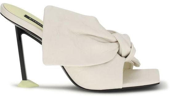 Givenchy White Lamb Ovis Aries Mules