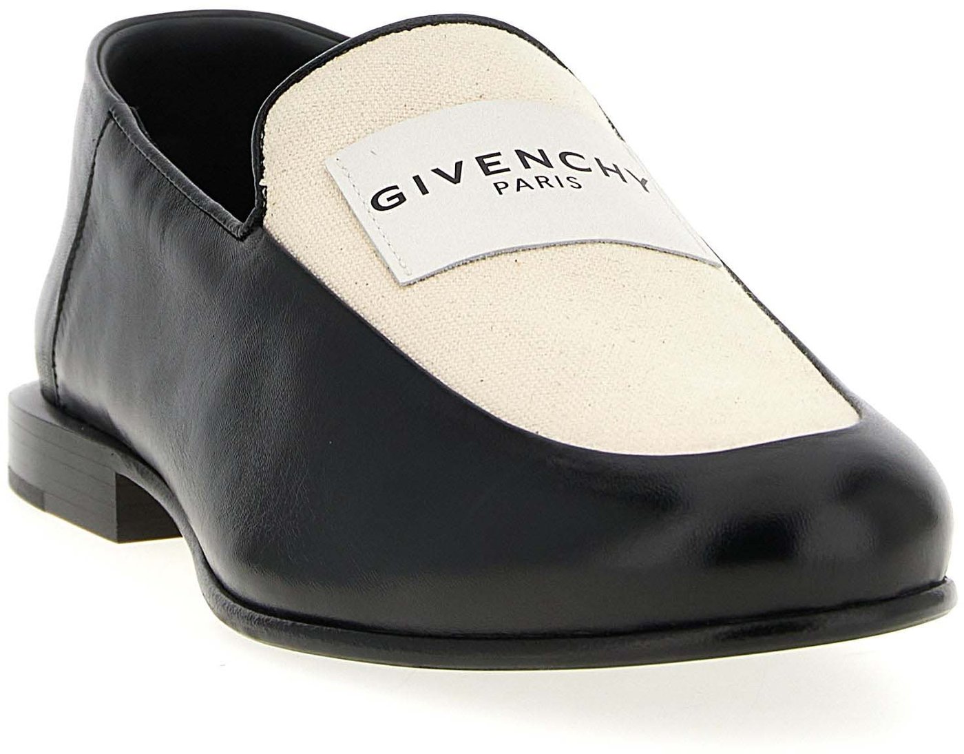 Givenchy Black Lamb Leather Slip-On Loafers