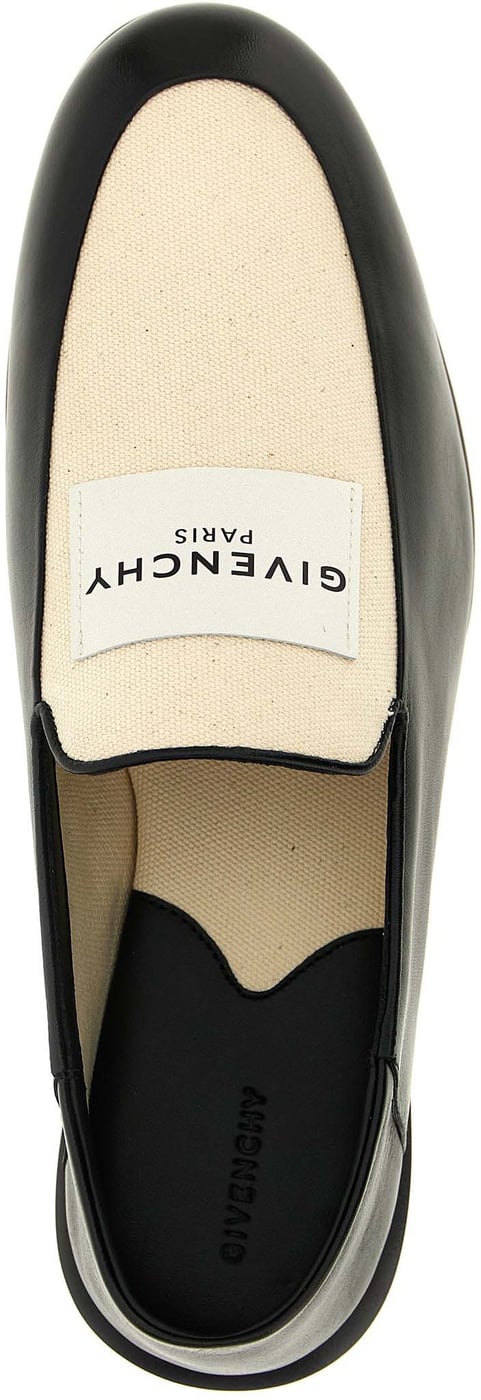 Givenchy Black Lamb Leather Slip-On Loafers