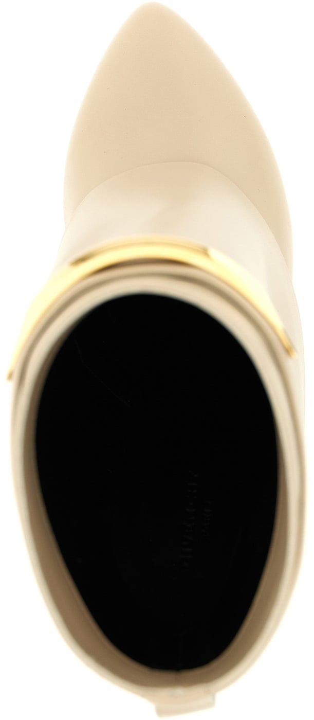Givenchy Beige Calfskin Ankle Boots