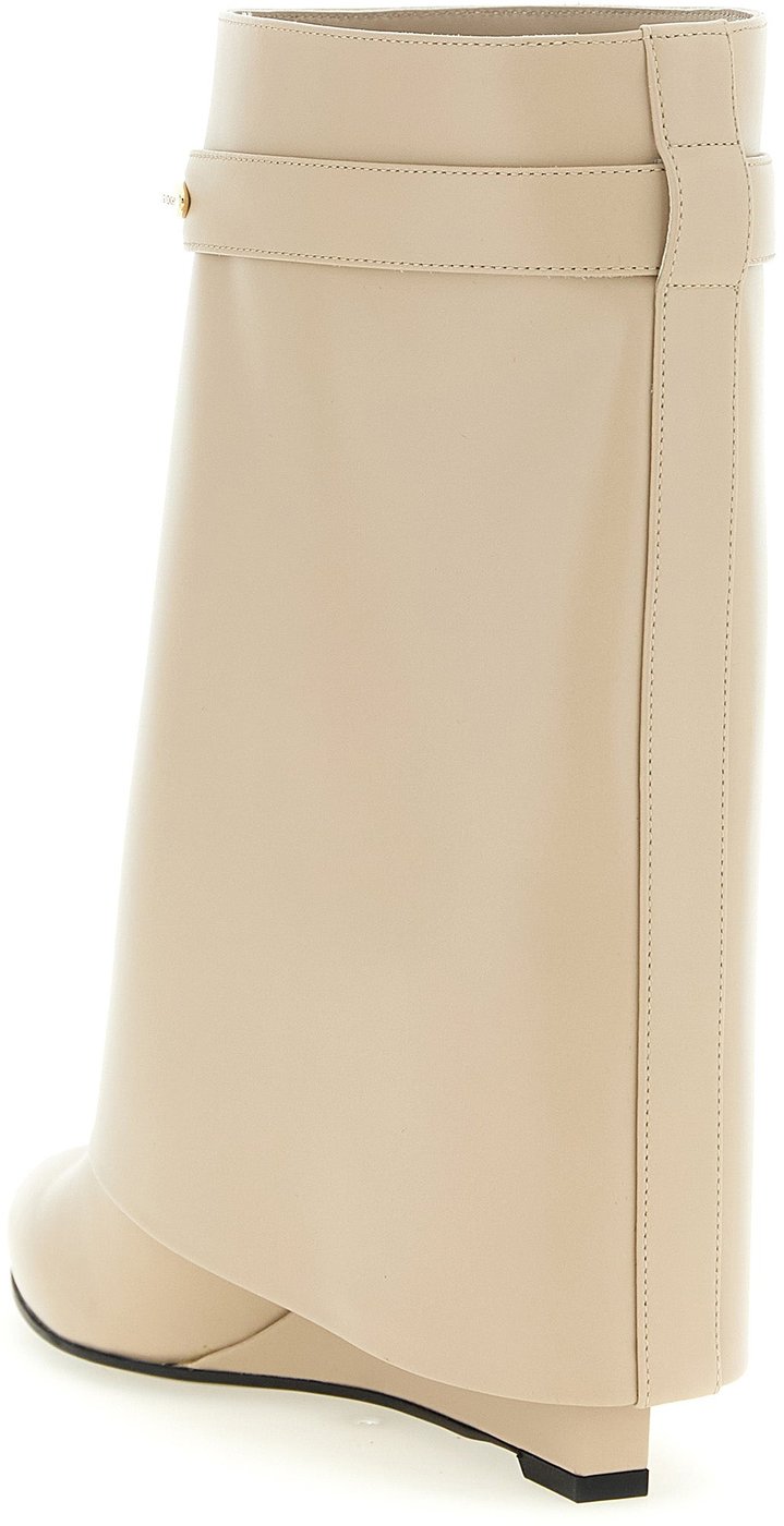 Givenchy Beige Calfskin Ankle Boots