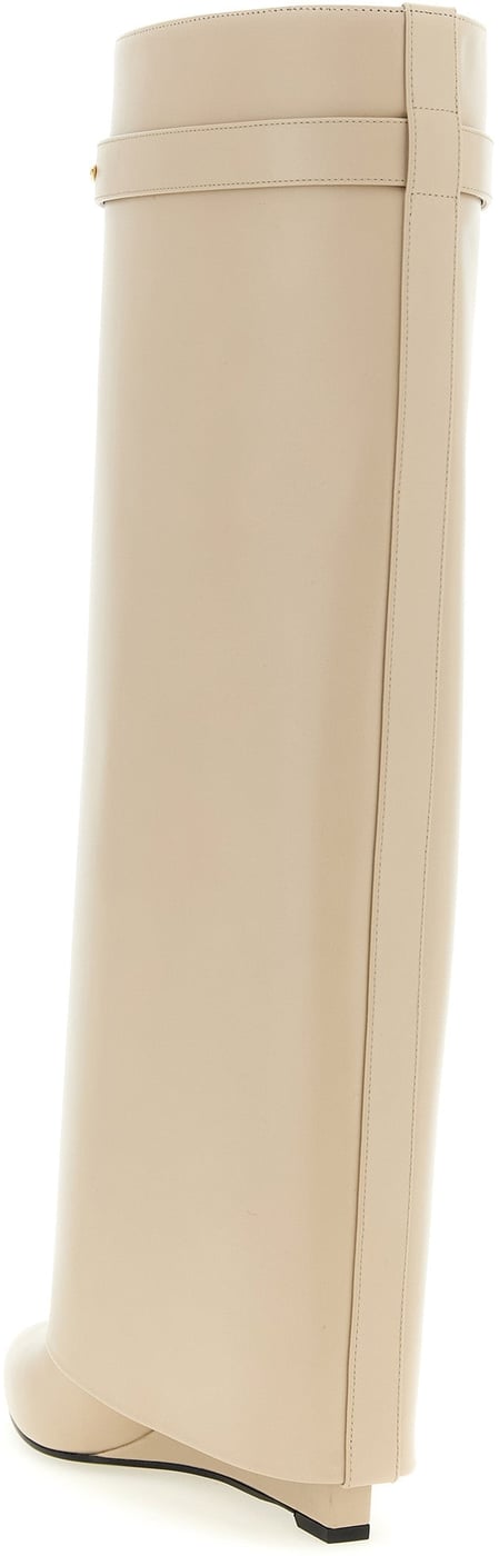 Givenchy Beige Calfskin Over The Knee
