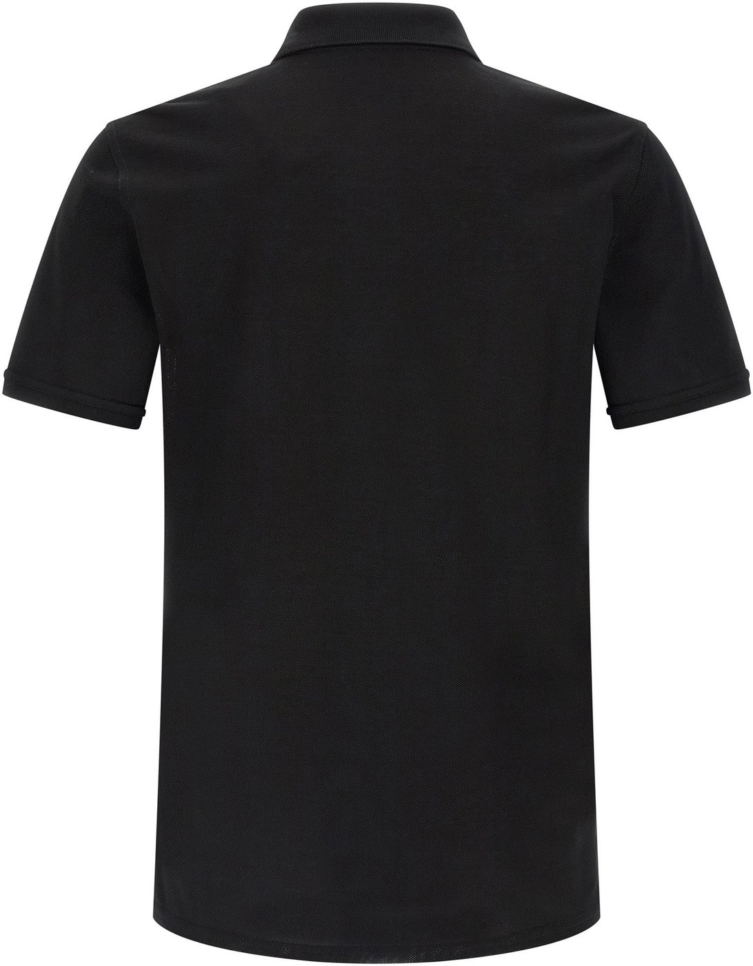Givenchy Black Cotton Polo Shirt