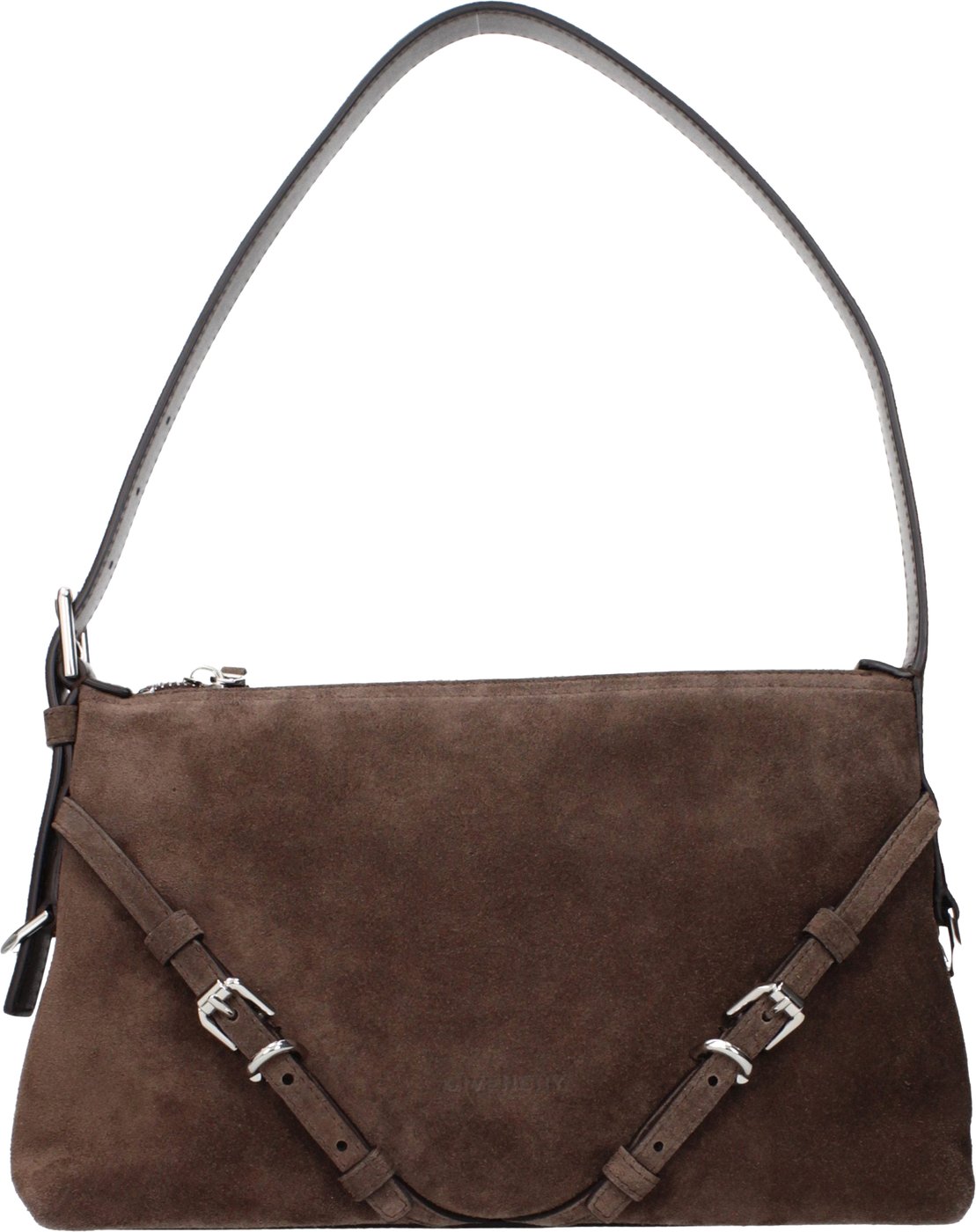 Givenchy Brown Leather Shoulder Bag