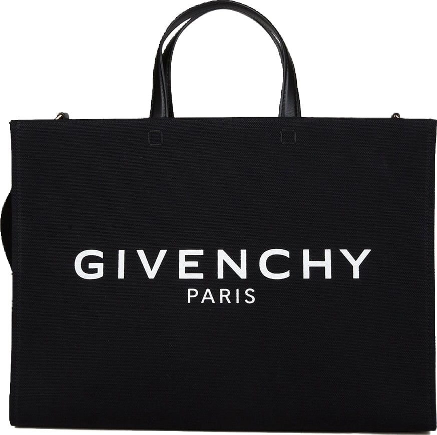 Givenchy Black Cotton Tote Bag