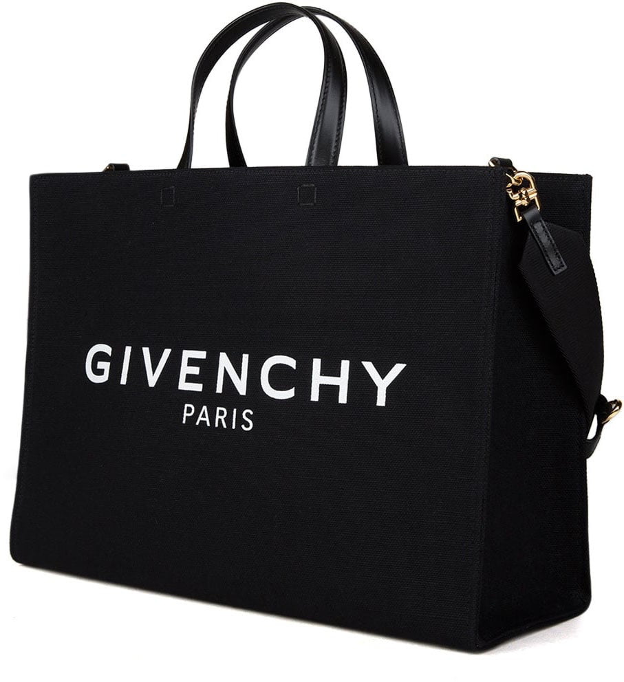 Givenchy Black Cotton Tote Bag