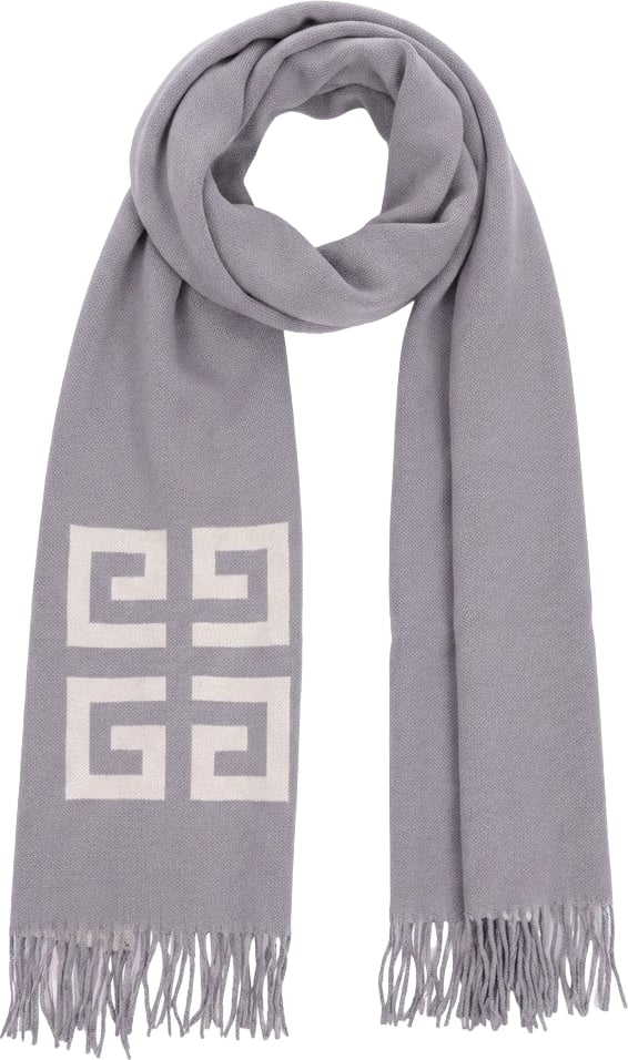 Givenchy Bicolor Virgin Wool Scarf
