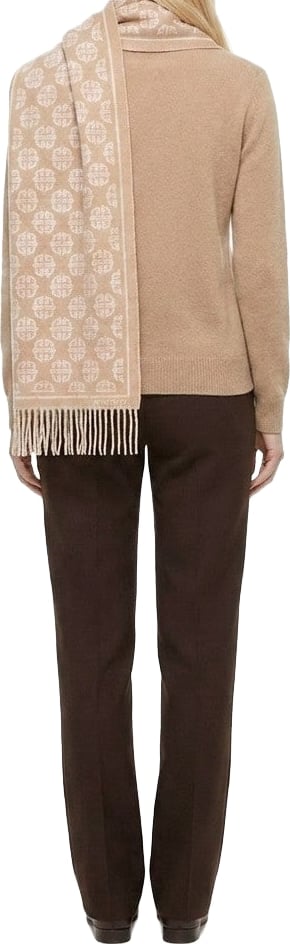 Givenchy Beige Wool Scarf