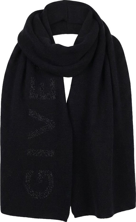 Givenchy Black Wool Scarf